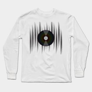 Rainbow Vinyl Record Long Sleeve T-Shirt